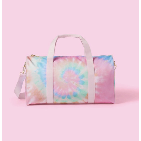 Stoney Clover Lane x Target Tie-Dye Duffle Bag - Pink, Blue, Green - Picture 1 of 5